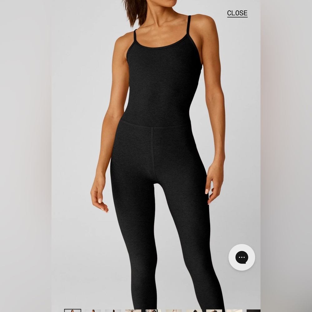 SOLD : Beyond Yoga • Black Bodysuit